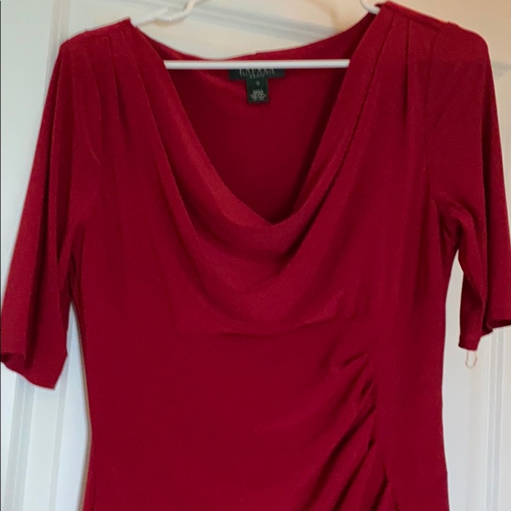 Red dress